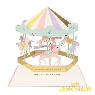 MeriMeri  ꡼ɤΥå Carousel Stand-up Card 롼 ۡڥ  ۥȥ͡ɡ201980