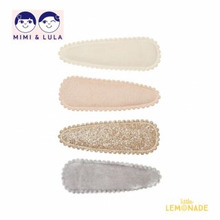 Mimi&Lula ߥߥɥ롼 VELVET SPARKLE CLIPS/٥٥åȥإå4ĥå Ѥäɤ λ 20AW602051 64