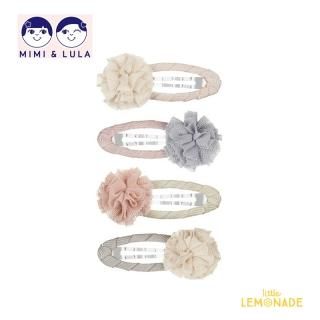 Mimi&Lula ߥߥɥ롼 BALLERINA POM CLIPS /Х꡼ 塼ݥݥإå4ĥåȡ602047 04
