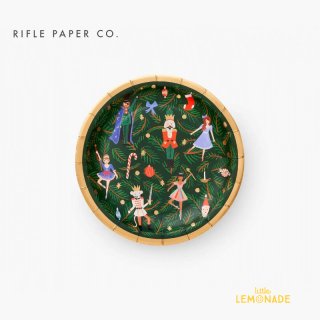 【RIFLE PAPER ライフルペーパー】 クリスマスドール・プレートS 10枚セット Holiday Small Plates   (PXK001)