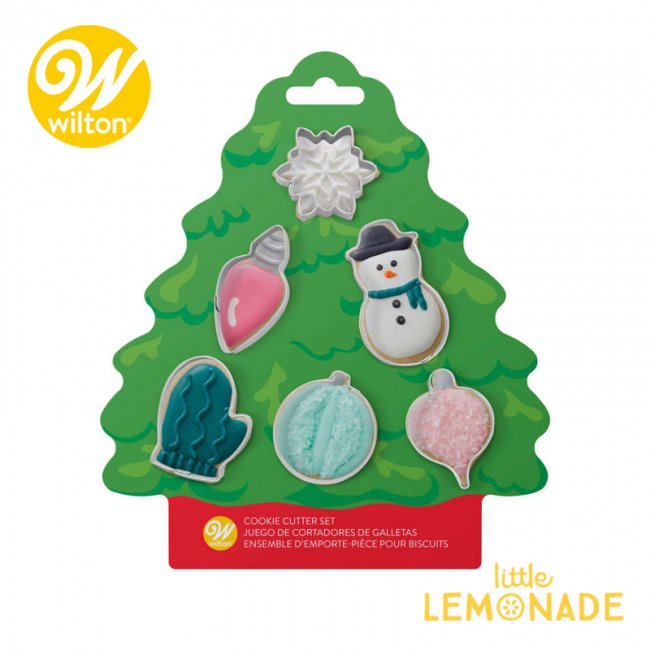 【Wilton】クリスマスクッキーカッター6個セット クリスマス クッキー型 Tree Mini Set（2308-0-0225）