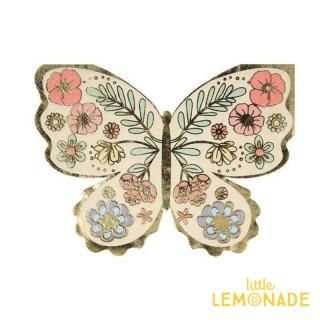 Meri MeriۥեХե饤ʥץ 16 Floral Butterfly Napkins ʥץۡѡƥ (206038)