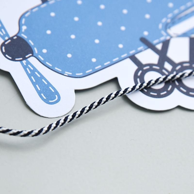 Party Deco】リトルプレイン バースデーバナー 飛行機 ガーランド