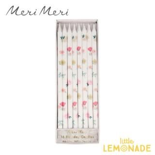 Meri Meri եǥ󥭥ɥ 16ܥåTapered Floral Candles (215974)