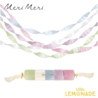 Meri Meri ѥƥ 졼ץȥ꡼ޡ Pastel Crepe Paper Streamers Хåɥå (216343)