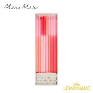 Meri Meri ԥ󥯥顼֥åɥ 16ܥå Pink Colour Block Candles (215830)