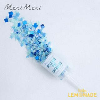 【Meri Meri】 ブルーコンフェッティポッパー BLUE CONFETTI POPPER  (45-2691)