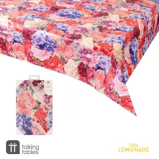 【Talking Tables】 フラワーデザイン テーブルカバー Truly Scrumptious, Paper Table Cover