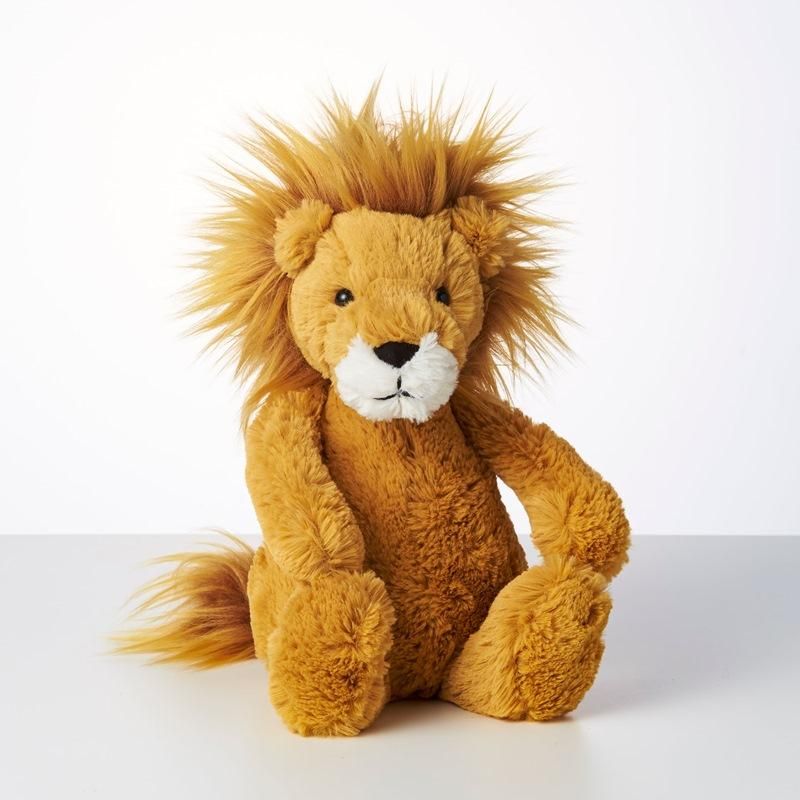 Jellycat ジェリーキャット】 Mサイズ Bashful Lion (BAS3LION