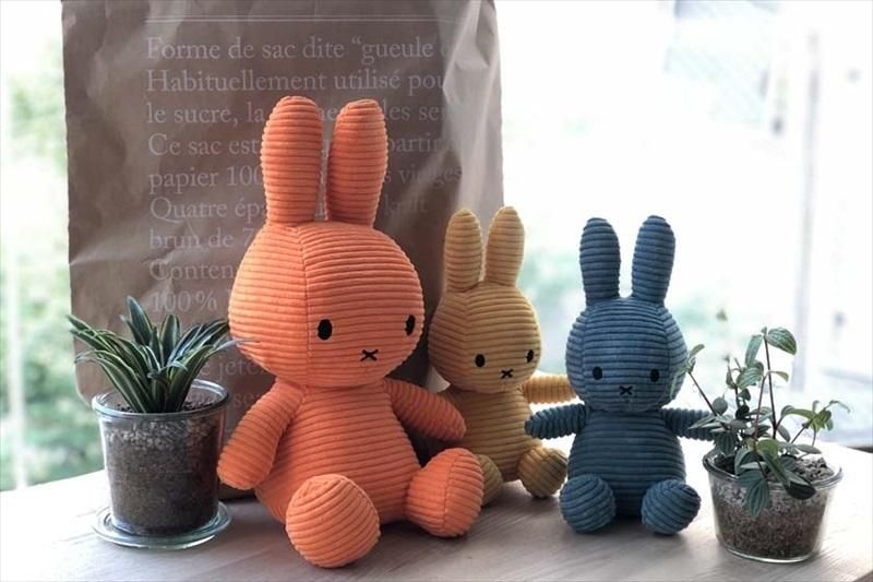 BONTON TOYS】 Miffy Corduroy / 33cm ミッフィー コーデュロイ