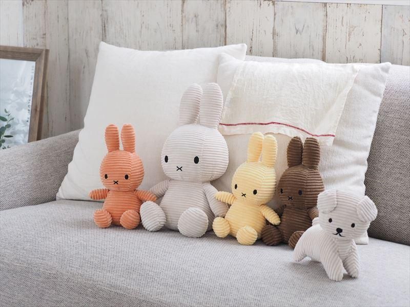 BONTON TOYS】 Miffy Corduroy / 23cm ミッフィー コーデュロイ