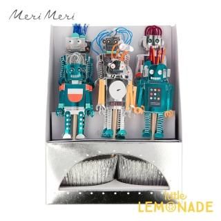 Meri Meri Robot Cupcake Kit ܥå åץå  ١󥰥å Сǡ  (219115)