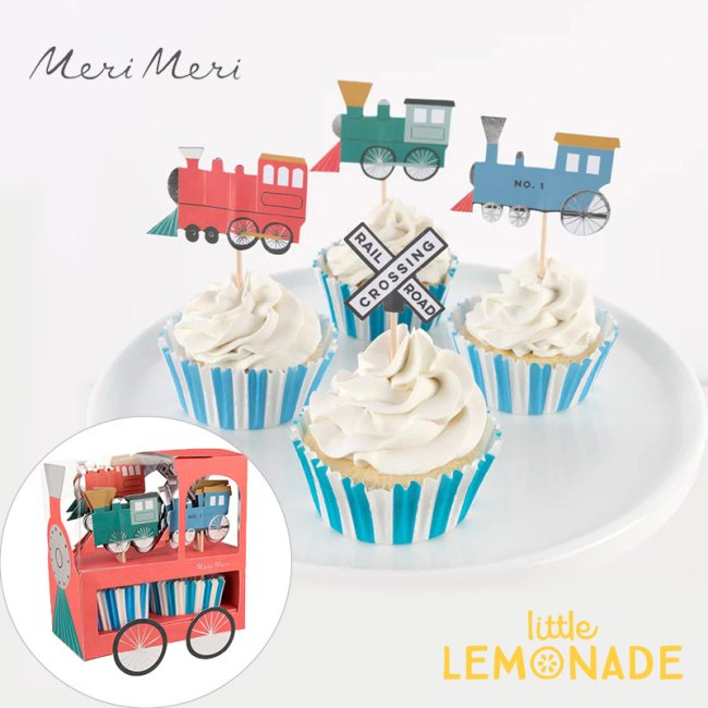 Meri Meri】 Train Cupcake Kit トレイン カップケーキキット