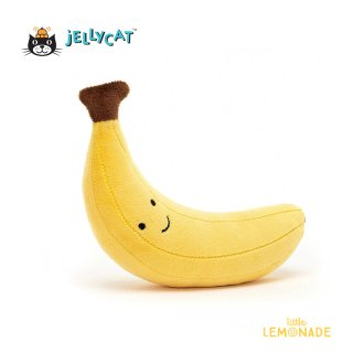 【Jellycat ジェリーキャット】 Fabulous Fruit Banana バナナ  ぬいぐるみ  (FABF6B) フルーツ くだもの  【正規品】