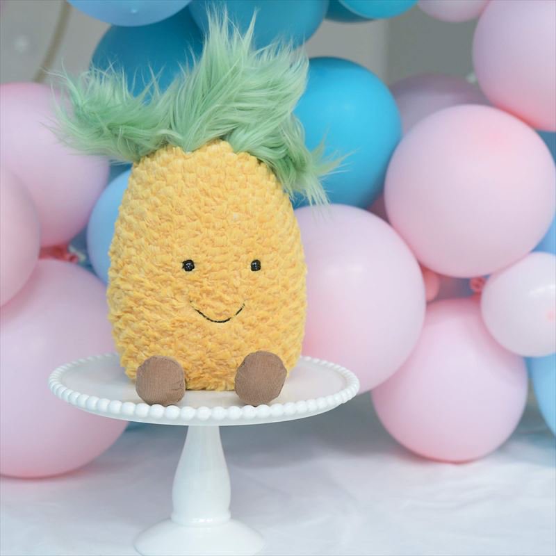 【Jellycat ジェリーキャット】 Amuseable Pineapple (A2P) アミューズバルシリーズ パイナップル ぬいぐるみ  【プレゼント 出産祝い ギフト】 フルーツ 果物 【正規品】 あす楽 リトルレモネード