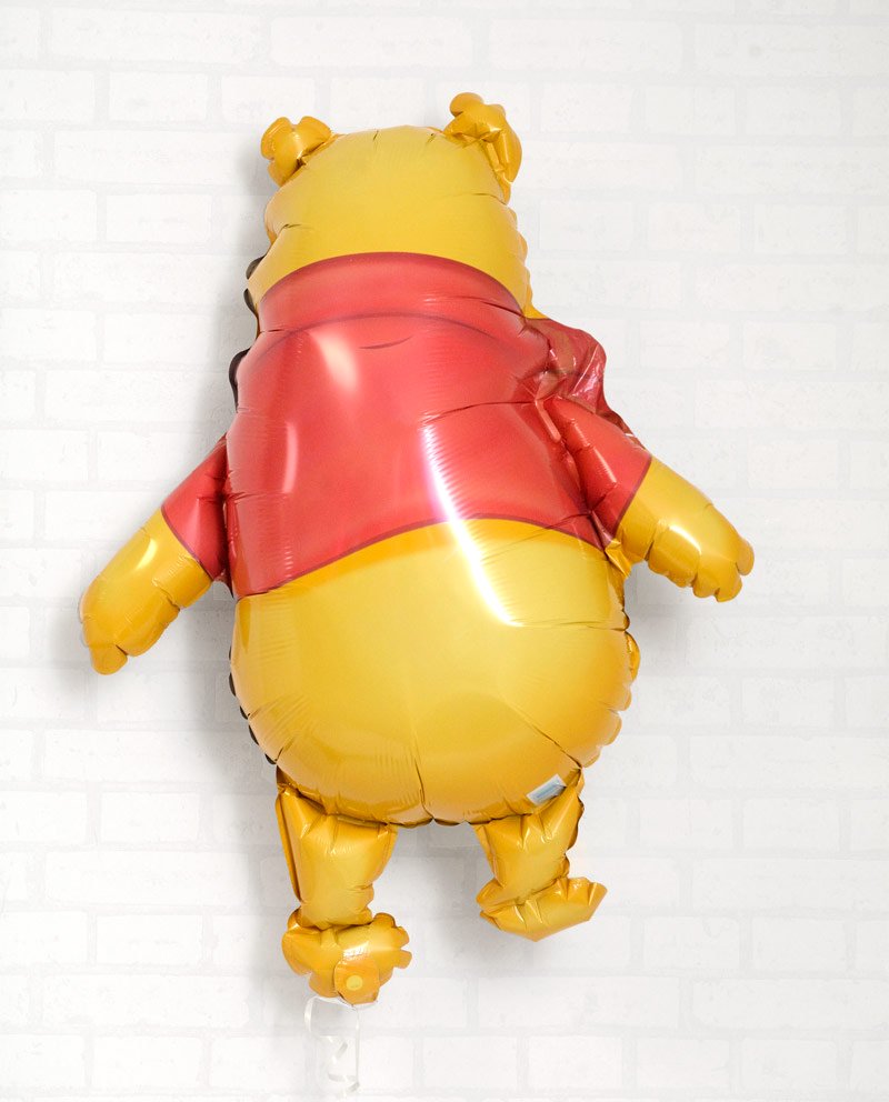 くまのプーさんのフィルム風船 winnie the pooh 【ぺしゃんこでお届け】 ガスなし ディズニー ぷーさん 誕生日 バルーン 女の子 男の子  あす楽 リトルレモネード