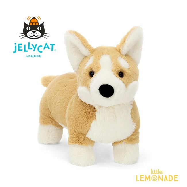 Jellycat ジェリーキャット】 Betty Corgi (BET3C) コーギー 犬 ドッグ