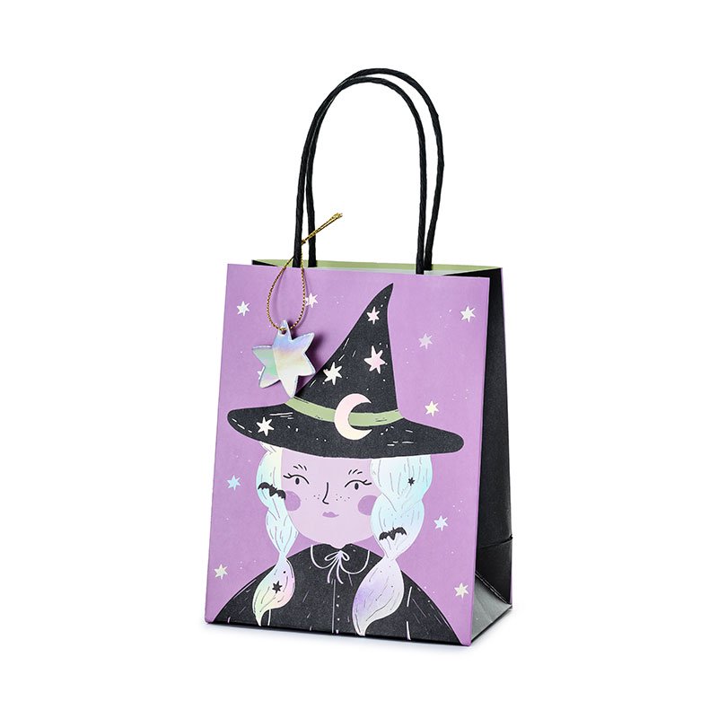 Party Deco】 魔女のギフトバッグ 1枚 ウィッチ Witch ペーパーバッグ ...