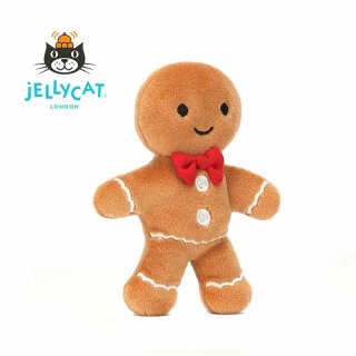 【Jellycat ジェリーキャット】  AmFestive Folly Gingerbread Man 10cm (FF3GM)    【プレゼント 出産祝い ギフト】【正規品】