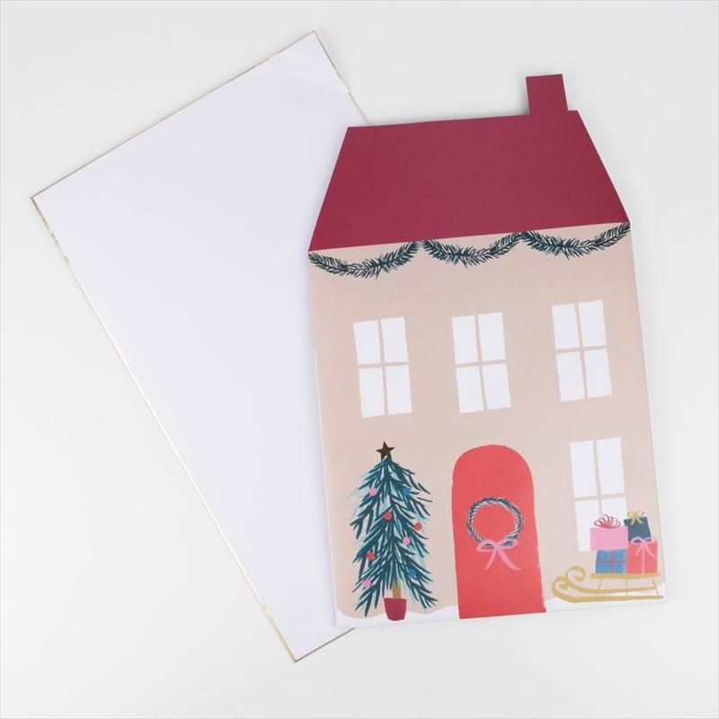 Meri Meri】アドベントカレンダー Santa's House Pop Up Advent Calendar サンタさんのおうち  ペーパークラフト 家 クリスマス サンタクロース 子供 メリメリ おしゃれ あす楽 リトルレモネード