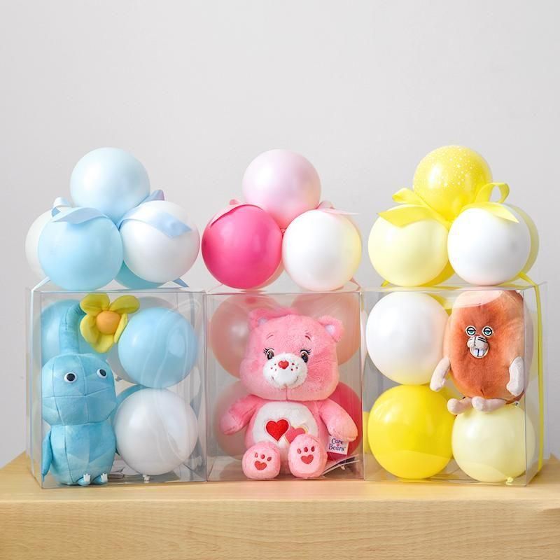 ぬいぐるみ別売り】 ぬいぐるみ ミニプレゼントボックスで