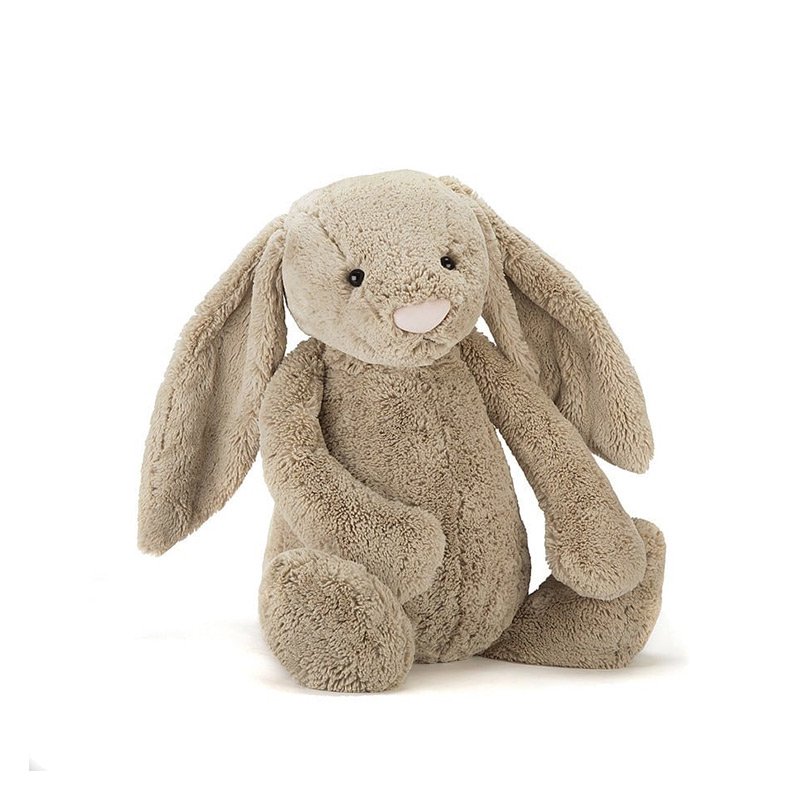 【Jellycat ジェリーキャット】 Lサイズ Bashful Beige Bunny (BAL2B) 36cm ベージュ ぬいぐるみ うさぎ バニープレゼント  出産祝い ギフト 正規品