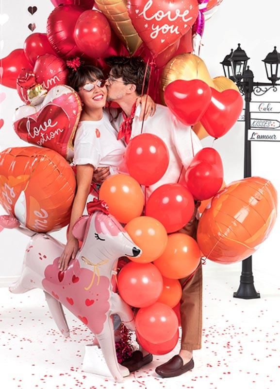 Party Deco】 ラブポーション バレンタインのフィルム風船 ハートの