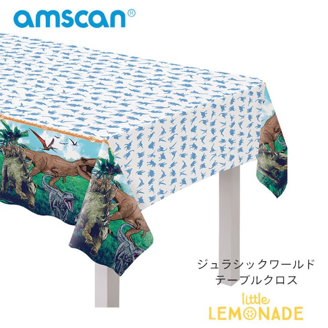 【amscan】ジュラシックワールド プラスチックテーブルカバー