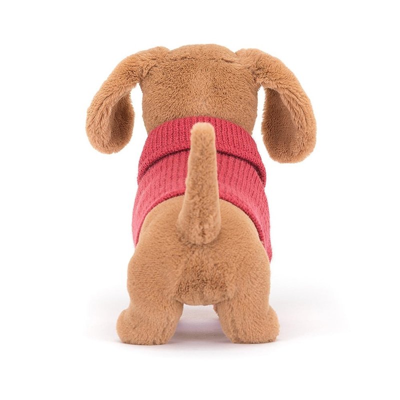 Jellycat ジェリーキャット】 Sweater Sausage Dog | Pink セーター