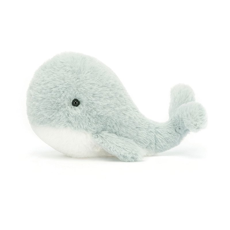 Jellycat ジェリーキャット】 Wavelly Whale | Blue / Grey (WAV6B