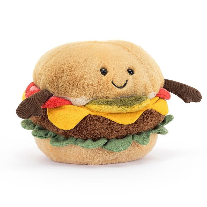 Jellycat ジェリーキャット】Amuseable Burger H12 X W12cm