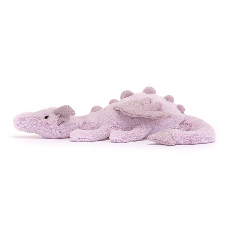 【Jellycat ジェリーキャット】 Lavender Dragon Little (LAV6DDL) ラベンダードラゴン パープル 紫 ぬいぐるみ  【プレゼント 出産祝い ギフト】 【正規品】 あす楽 リトルレモネード Lnw