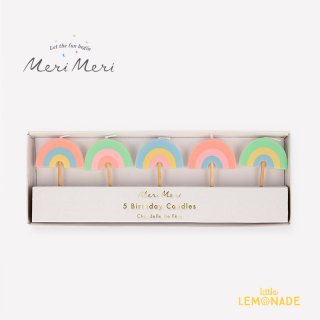 Meri Meri Rainbow Candles 쥤ܡ ɥ 5ĥå    (222894)