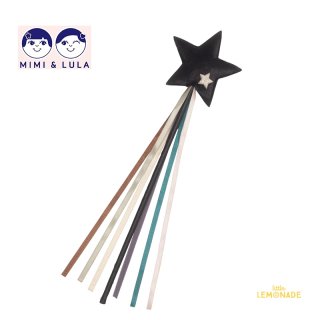 <img class='new_mark_img1' src='https://img.shop-pro.jp/img/new/icons1.gif' style='border:none;display:inline;margin:0px;padding:0px;width:auto;' />【Mimi&Lula】  Gertrude witch wand BLACK ガートルードのベルベットスターワンド ステッキ 杖 ハロウィン（135012 03） ミミ＆ルーラ