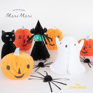 <img class='new_mark_img1' src='https://img.shop-pro.jp/img/new/icons1.gif' style='border:none;display:inline;margin:0px;padding:0px;width:auto;' />【MeriMeri】 Honeycomb Halloween Characters ハニカム ハロウィン キャラクター 10個セット  (268780) 