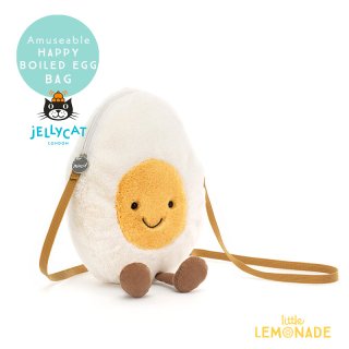 <img class='new_mark_img1' src='https://img.shop-pro.jp/img/new/icons1.gif' style='border:none;display:inline;margin:0px;padding:0px;width:auto;' />【Jellycat ジェリーキャット】 Amuseable Happy Boiled Egg Bag  ボイルドエッグ バッグ ポシェット ショルダーバッグ  A4BE ゆでたまご  