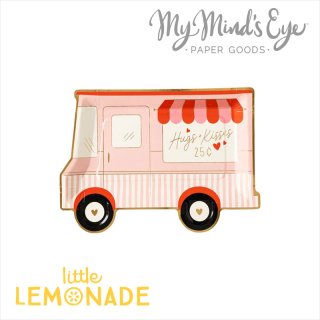 my mind's eyekiss&hug ȥå ڡѡץ졼 8 滮 Valentine Truck Shaped Plate  (VAL942)