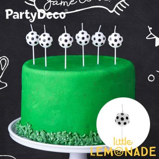 【Party Deco】サッカーボールのバースデーキャンドルセット　candles Soccer Balls （SCS-2）