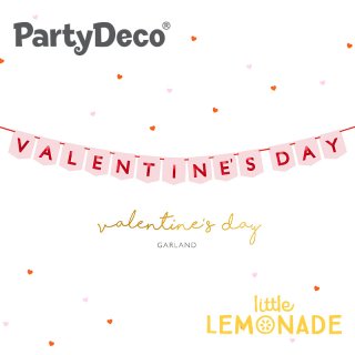 【Party Deco】 バレンタインデー ガーランド DIY レターバナー Banner Valentines Day (GRL96)
