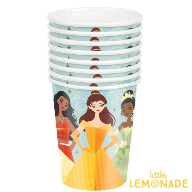 Disney Princess ディズニープリンセス 紙コップ 8個セット