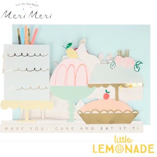Meri Meri  Сǡ Сǡ  Cake Concertina Card204877