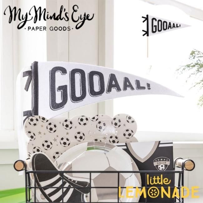 my mind's eye】 サッカー フェルト ペナント バナー 装飾 旗 フラッグ