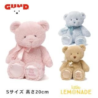 <img class='new_mark_img1' src='https://img.shop-pro.jp/img/new/icons1.gif' style='border:none;display:inline;margin:0px;padding:0px;width:auto;' />テディベア くま クマ ぬいぐるみ マイ 1st テディベア Sサイズ ピンク ブルー タン GUND ガンド 1歳 ファーストトイ