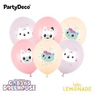 Party Deco 6 3 ӡΥɡϥ ѡƥХ롼 11 28cm  (SB14P-348-000-6)