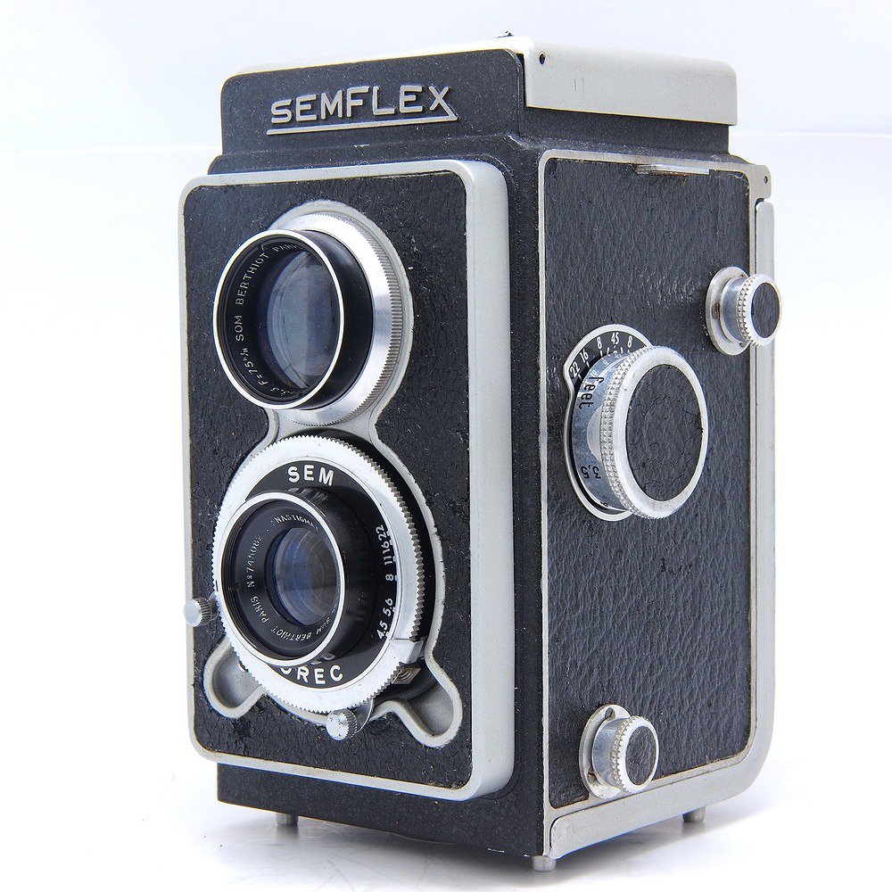 フランス製二眼レフ SEMFLEX SOM BELTIOT - フィルムカメラ