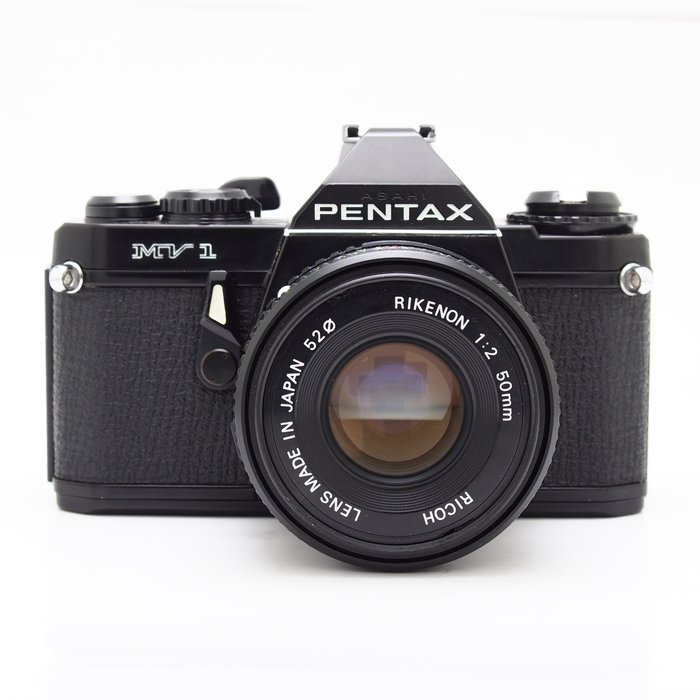 良品] ペンタックス Pentax MV1 35mm 一眼レフフィルムカメラ 50mm F2 寒かっ #32874 ペンタックス | 【再入荷】