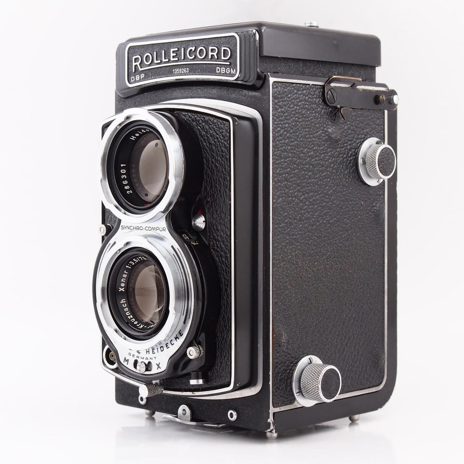 【完動美品】 Rolleicord IV 4 型 75mm F3.5 ROLLEICORD IV / 4型 - 三葉堂寫眞機店オンラインストア
