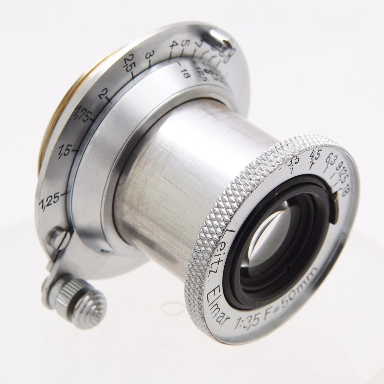 LEICA - へこへこ　整備済 エルマー 5cm f3.5 Elmar 前後キャップ 中古(used)】ライカ IIIf + Elmar 5cm f3.5 – トキワカメラ