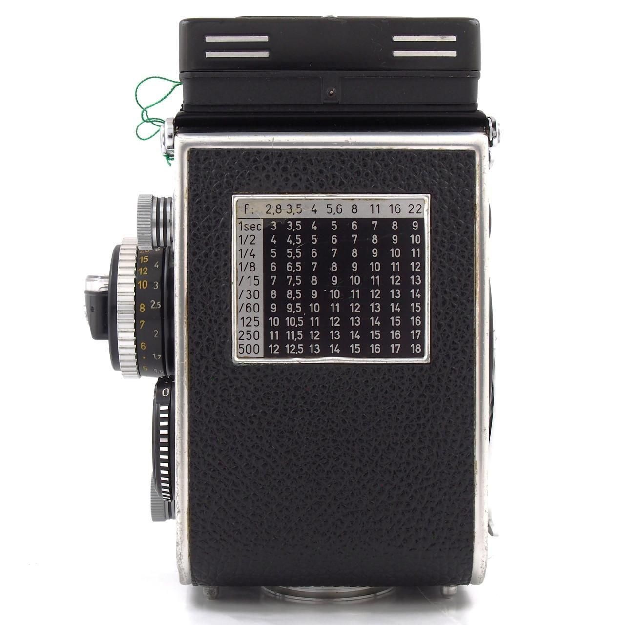 ROLLEIFLEX 3.5F 75mmf3.5 WHITE FACE XENOTAR