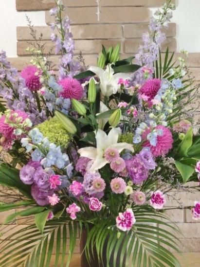 開店祝い、スタンド花  京都中心部限定配達 スタンド花なら京都の花屋「フローリスト花えん」開店祝いの花